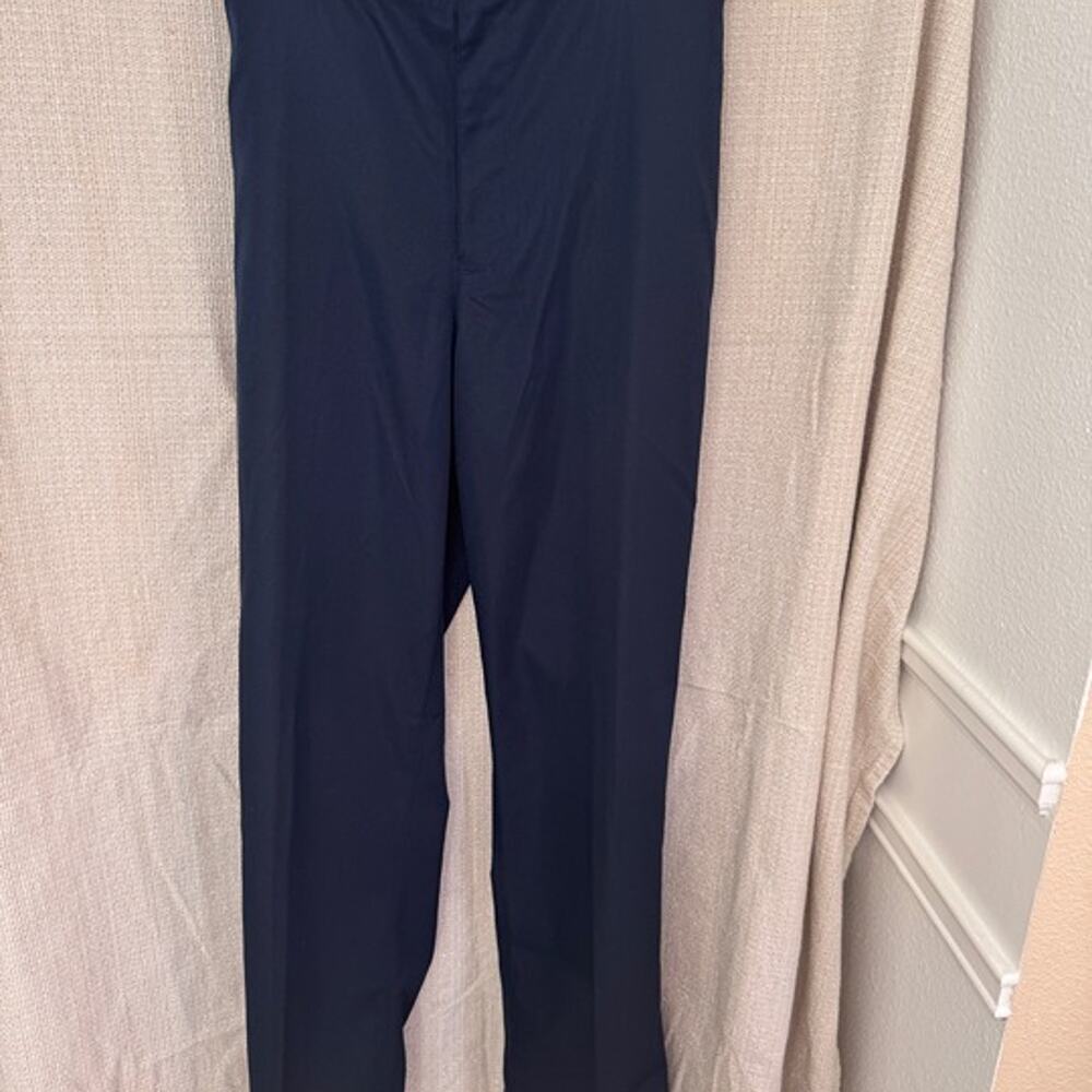 Lands End NWOT Men's Navy Blue Pants Size 42 w/ 32" inseam